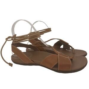 Chaco Women's Brown Leather Sage Strappy Ankle Sandals Size 8